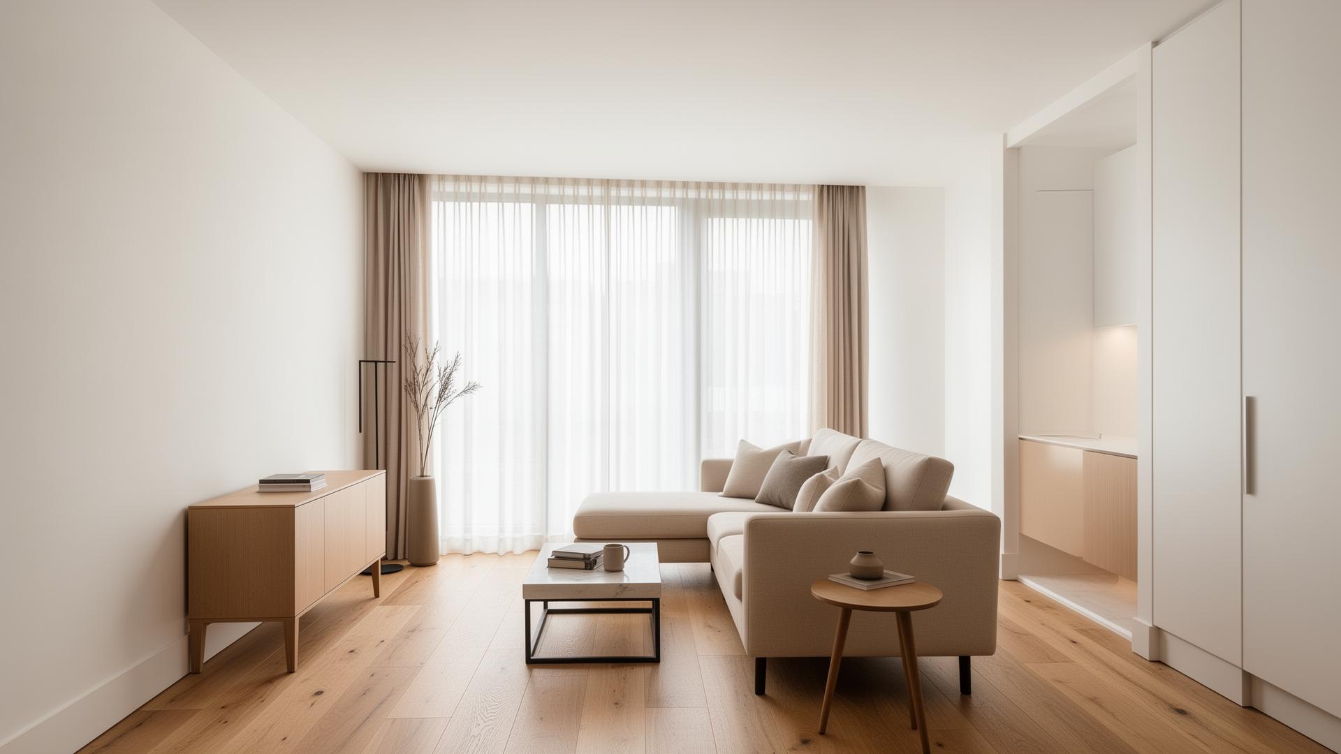 Luxury London apartment interior